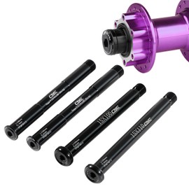 Bicycle through axle, fork through axle 15 x 100 mm/110 mm for Fox (145L/155L), front wheel 15 x 100 mm/110 mm for RockShox (148L/158L), fork axle adapter for MTB/mountain bike/road bike/BMX