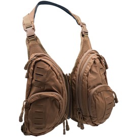 LA Police Gear Accesorio táctico para el pecho, hiking, Coyote