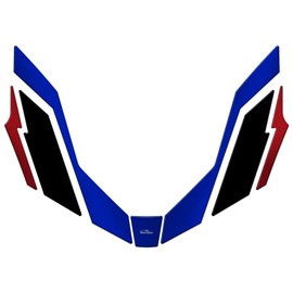 Resin Bike Motorcycle 3D Stickers Compatible with Honda Africa Twin CRF 1100 L 2022-2023. Front Protection from Bumps and Scratches. Resin Stickers - Gadget Moto