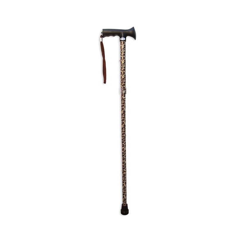 Charming Canes Adjustable Folding Walking Cane with Comfortable Grip, Wrist