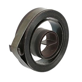 sourcing map 52 x 12mm Width 2 Hook Drill Press Spring Quill Return Coil Spring Assembly Grey