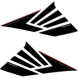 Resin Bike Motorcycle 3D Stickers Compatible with Honda NT 1100 2020-2024. Bike Corner Guards Protector from Impact and Scratches. Sticker 3D Resin Gadget Moto