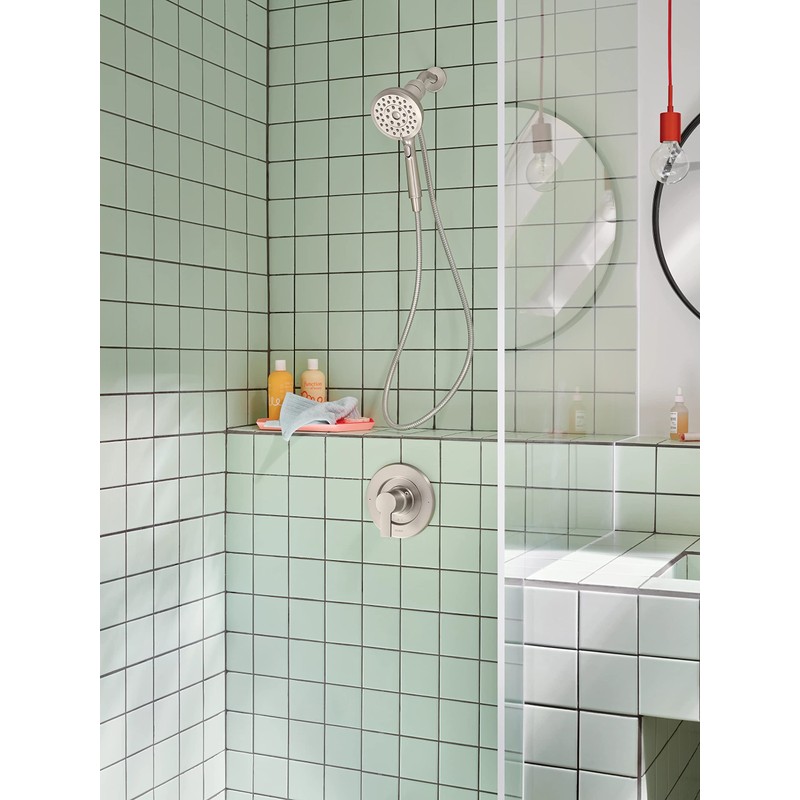Moen Verso Eco-Performance Handshower, Detachable Round Shower Head with Magnetix