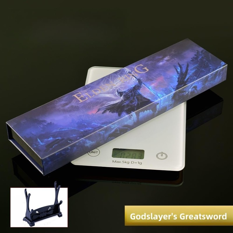 Superbuybox Game Elden Ring DLC Nightreign 12''30cm Godslayer's Greatsword Giftbox