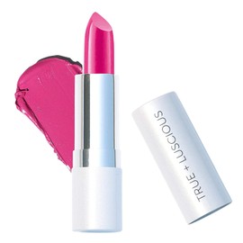 True + Luscious Super Moisture Lipstick – Clean, Vegan and Cruelty Free – Lasting Hydration for Dry Lips with a Satin Finish – Wild Rose