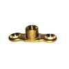 Cast Brass Back Plates for munsen Ring - Female M10 Boss Pack Size : 2