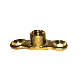 Cast Brass Back Plates for munsen Ring - Female M10 Boss Pack Size : 2