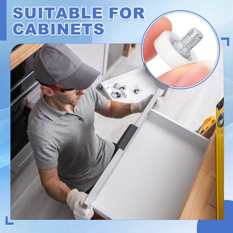 sourcing map 19 mm Drawer Rollers Wheel Cabinet Positioning Sliding