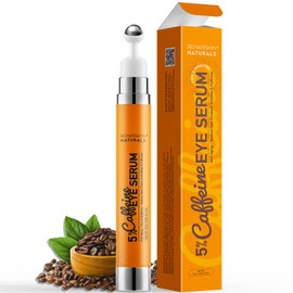Under Eye Serum For Puffiness: Caffeine Under Eye Treatment Reducing Eye Bags and Dark Circles In 2 Week - Eye Wrinkles & Fine Lines Smoothing Cream for Late Nights, Overtime and Makeup Prep