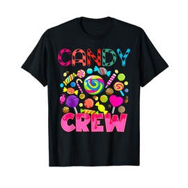 Candy Crew Candy Costume Women Candy Land Kids Sweetie T-Shirt