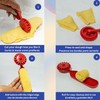 Empanada Maker Press Kit with 3 Sizes + Pasta Dough