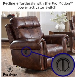 Pro Motion Two Button Power Switch Round 5 Pin Design for Power/Electric Sofas, Loveseats, Recliners