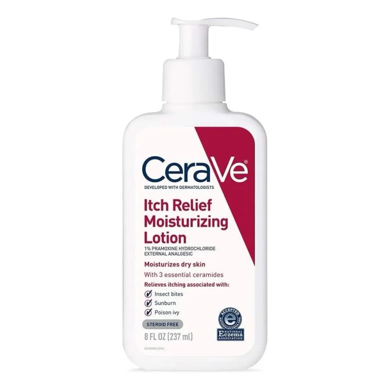 Cerave Itch Relief Crema Hidratante Piel Irritada 237ml