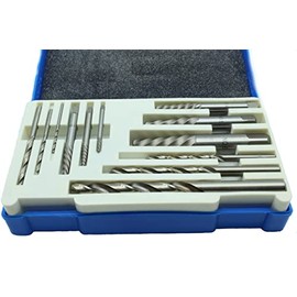 TMAX 12 pc Screw Extractor Damaged Broken Bolt Removal Set Kit Drill Easy Out