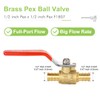 Orianse 10 Pack 1/2 Inch Heavy Duty Pex Ball Valve