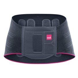 medi Lumbamed Basic - Men's Back Brace | Silver | Size V | LWS Orthosis for Stabilising the LWS Area