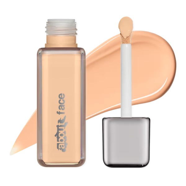 about-face THE PERFORMER Skin-Focused Foundation L2Peach – Medium Coverage, Long-Wear,