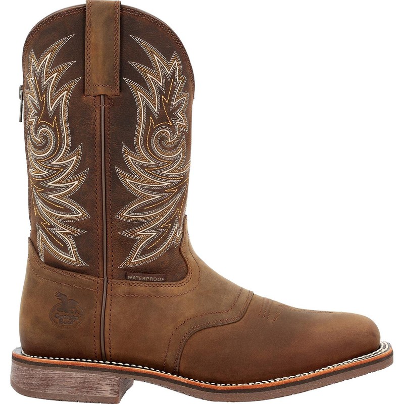 Georgia Boot Carbo-Tec Elite Waterproof Western Boot Size 9(M)