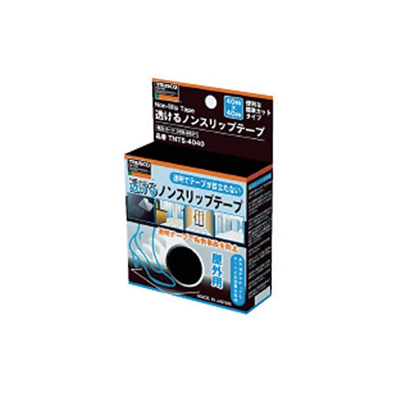 TRUSCO(トラスコ) 透けるノンスリップテープ 屋外用 100mm×5m TNTS-1005