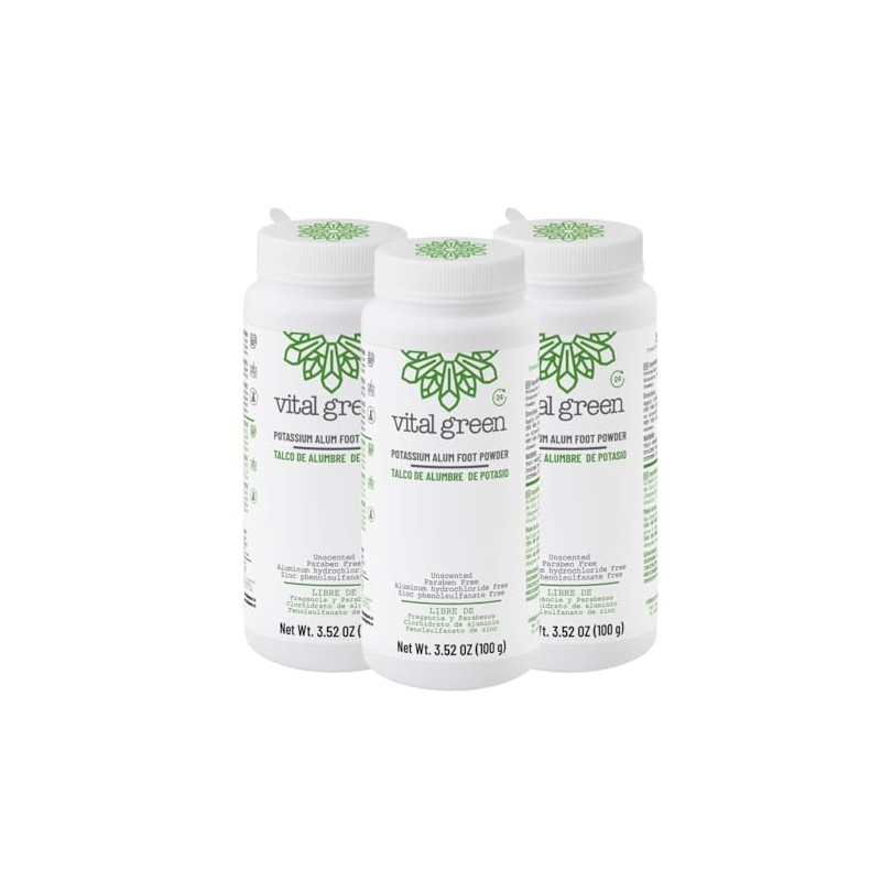 Talco Alumbre 100g Sin Color 3 u/pqt