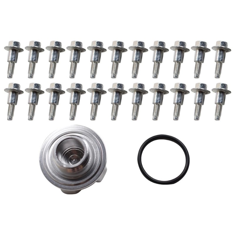 QPCRAP 2Pcs Upgraded Aluminum Engine Valve Covers with Gaskets Fit