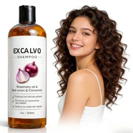 Shampoo Excalvo Romero Y Cebolla Morada 200 Ml