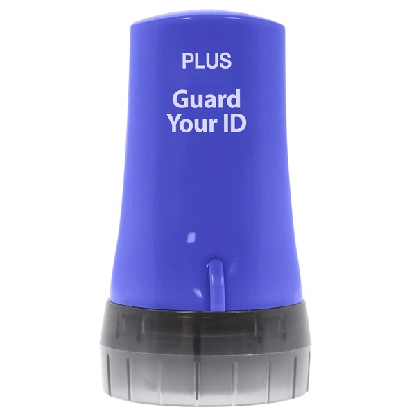 The Original Guard Your ID Advanced Roller 2.0 Identity Theft Prevention Security Stamp Blue