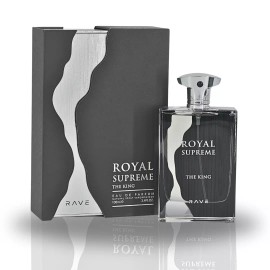 RAVE Royal Supreme The King EDP Spray 100ML (3.4 OZ) by RAVE, Long Lasting Cologne, P