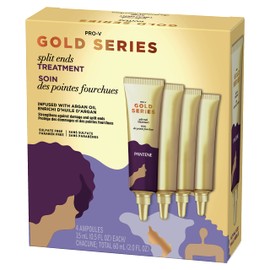 Pantene Gold Series Split Ends Treatment for Curly, Coily Hair, Pack Of 4, 15 ML Each