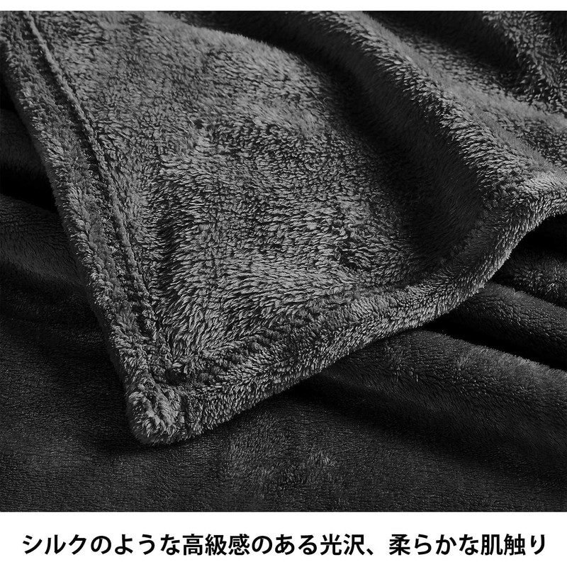 BEDELITE Large Blanket Warm Microfiber Flannel Blanket for All Seasons,