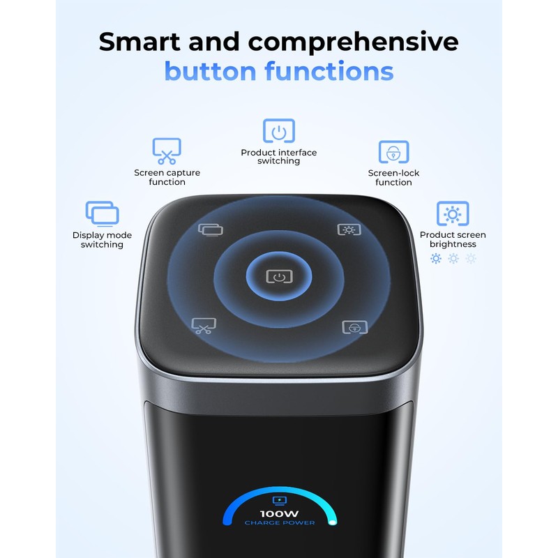 RayCue 14 in 1 Docking Station Dual Monitor, 2 *