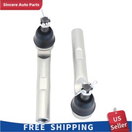 Unbranded For 2007-2012 Acura RDX 2.3L 13-18 RDX 3.5L 2x Front Steering Tie Rod End Outer
