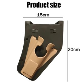 SIXHAOBU Einschub Angelruten Hüftholster, verstellbarer freihändiger Rutenhalter mit Stash-Tasche, Angler-Gürtel mit Rutenhalter, Schnellzug-Taillengürtel für Outdoor Fliegen und Uferangeln