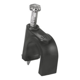 Grapa Curva 10 Mm Negra Bolsa Con 20 Piezas Volteck 48282                                                                                             