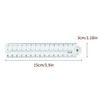 Luckious 15cm Flexible K-Gauge Folding Ruler - Durable, Portable, and