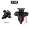 YFFSFDC Car Rivet Retaining Clip Clip Mud Flap Nylon Bumper