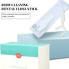 Dental Floss Picks- Individual Package Portable Floss 120pcs Flossers with
