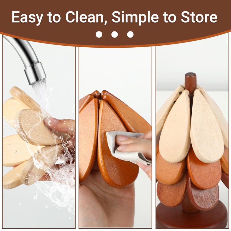 Tree Design Coasters - Wooden Trivet - Tree Trivet -