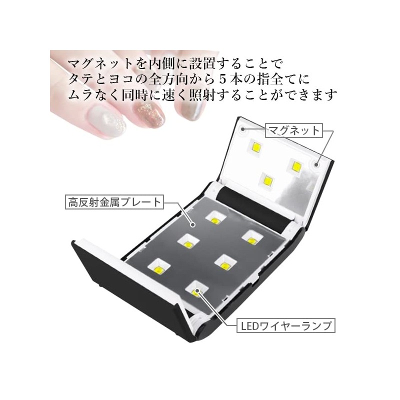 Nail Light Gel Nail Light 36W LED UV USB Nail