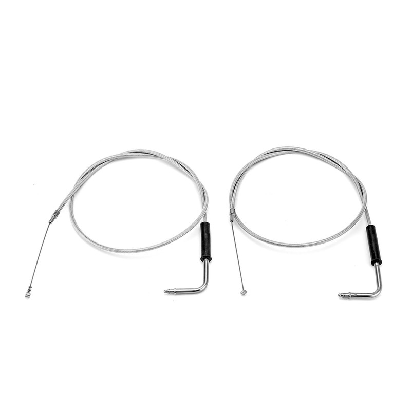Mofun Extended Length 40" Throttle Cable and Idle Cable Kit