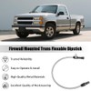 Firewall Mounted Trans Flexable Dipstick with Stainless Steel Braided Housing