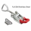Mcoser 122mm Toggle Catch Latch,Adjustable Toggle Clamp,Stainless Steel Toggle Clamp