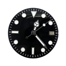 HMHAMA 29mm Luminous Watch Dial & Watch Hands Kits for NH35 Movement Repair Parts