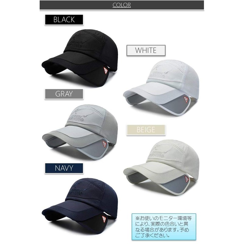 Eternal Leaf FT22102 Fishing Cap, Wide Brim Hat, Blackout Slide,