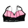 Victoria's Secret Pink Lightly Lined Lace Bralette Medium Black