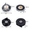 KBNIAN 2 Base Gears + 2 Blade Gears Mixer Replacement