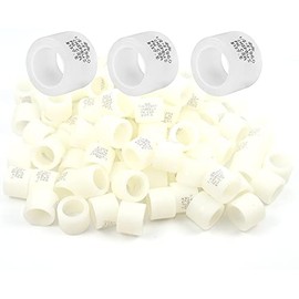 TenKeAuto Inch F1960 Pex-A Expansion Rings Sleeves for Pex A Pipe Tube System (30, 3/4")