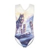 ZFRXIGN Wolf Girls' Swimwear Gymnastics Leotards 6-8 Years Beach Sport