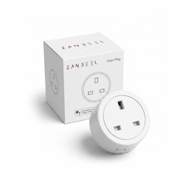 Smart Wi-Fi Plug Socket with Timer, App Remote Control, Works with Alexa & Google Home, 13A UK Smart Plug (1, One Size)