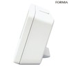 Formia(フォルミア) Radio-Controlled Alarm Clock, Large Screen, Temperature and Humidity Meter,